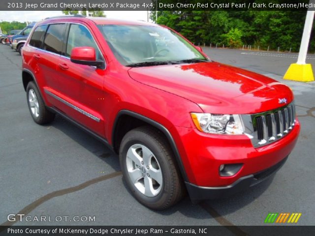2013 Jeep Grand Cherokee Laredo X Package 4x4 in Deep Cherry Red Crystal Pearl