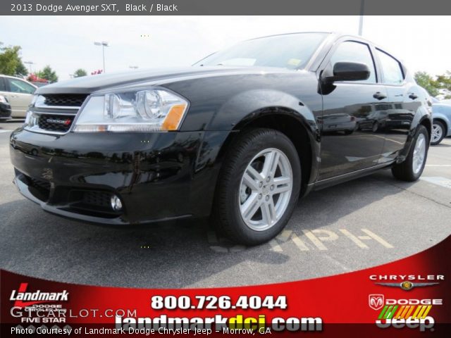 2013 Dodge Avenger SXT in Black