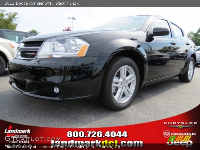 2013 Dodge Avenger SXT in Black