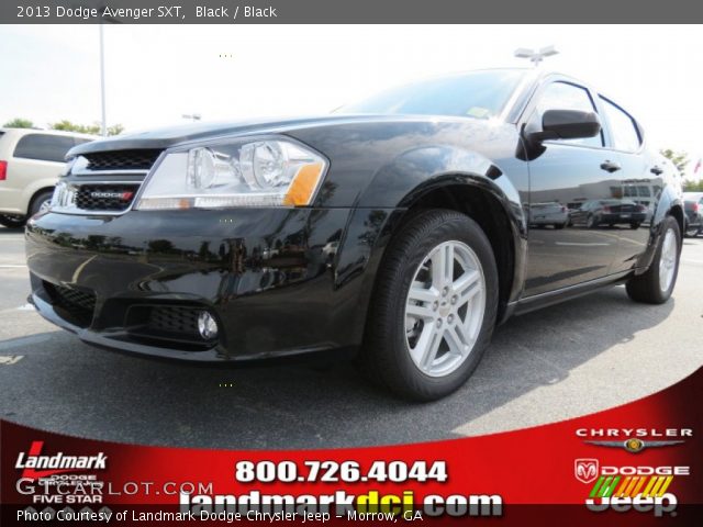 2013 Dodge Avenger SXT in Black