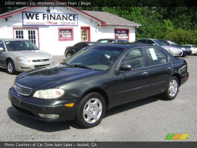 2000 Infiniti I 30 in Monterey Green Pearl