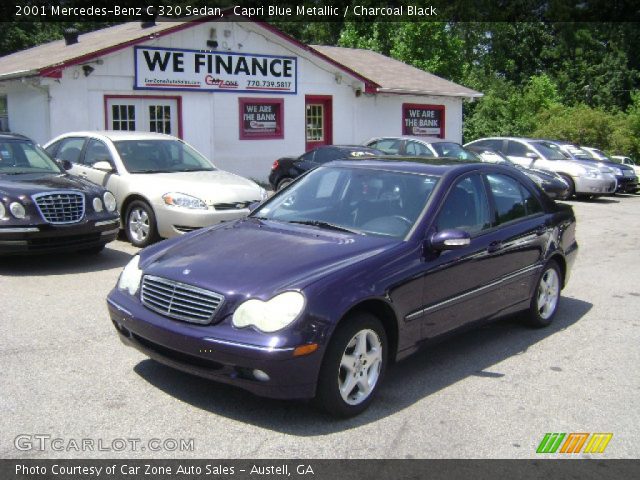 2001 Mercedes-Benz C 320 Sedan in Capri Blue Metallic