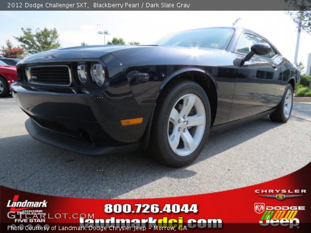 2012 Dodge Challenger SXT in Blackberry Pearl