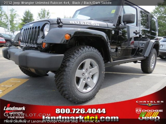 2012 Jeep Wrangler Unlimited Rubicon 4x4 in Black