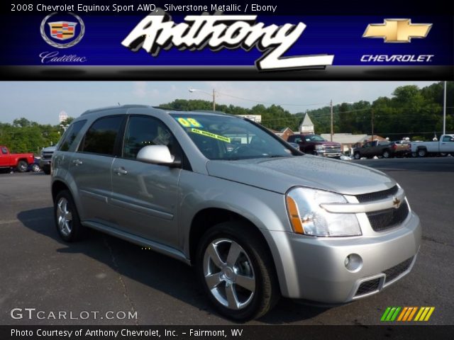 2008 Chevrolet Equinox Sport AWD in Silverstone Metallic