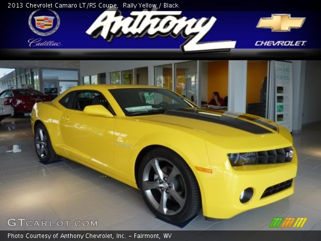2013 Chevrolet Camaro LT/RS Coupe in Rally Yellow