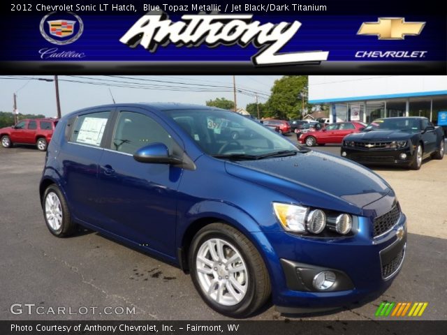 2012 Chevrolet Sonic LT Hatch in Blue Topaz Metallic