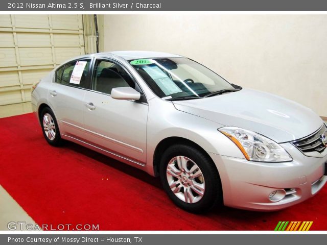 2012 Nissan Altima 2.5 S in Brilliant Silver
