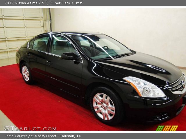 2012 Nissan Altima 2.5 S in Super Black