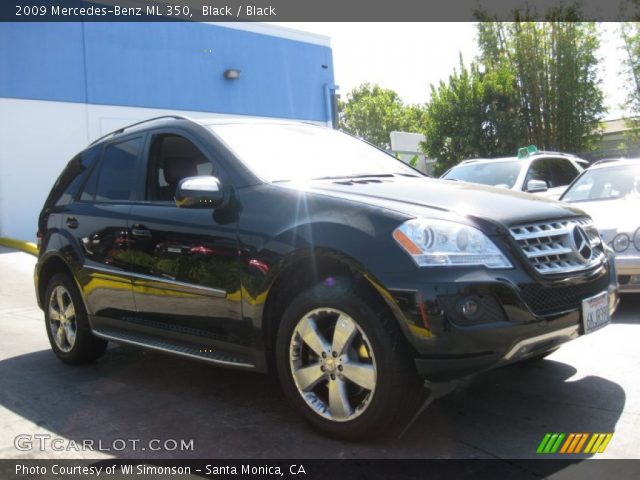 2009 Mercedes-Benz ML 350 in Black