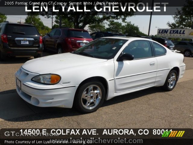 2005 Pontiac Grand Am GT Coupe in Summit White