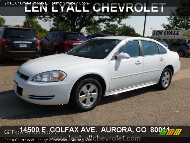 2011 Chevrolet Impala LS in Summit White