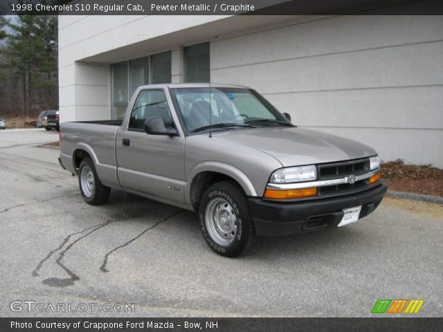1998 Chevrolet S10 Regular Cab in Pewter Metallic