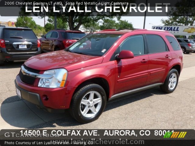 2006 Chevrolet Equinox LT AWD in Salsa Red Metallic