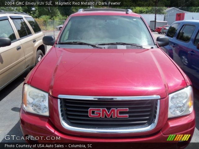 2004 GMC Envoy XUV SLE in Magnetic Red Metallic