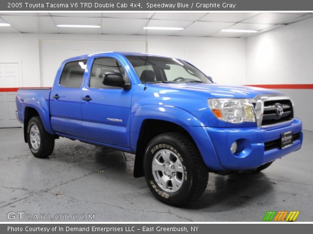 2005 Toyota Tacoma V6 TRD Double Cab 4x4 in Speedway Blue