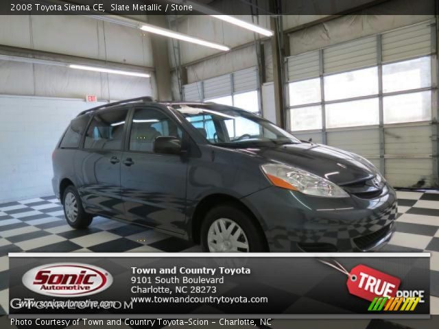 2008 Toyota Sienna CE in Slate Metallic