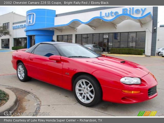 2002 Chevrolet Camaro Z28 SS Coupe in Bright Rally Red