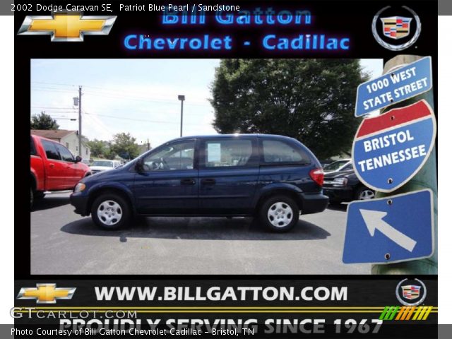 2002 Dodge Caravan SE in Patriot Blue Pearl