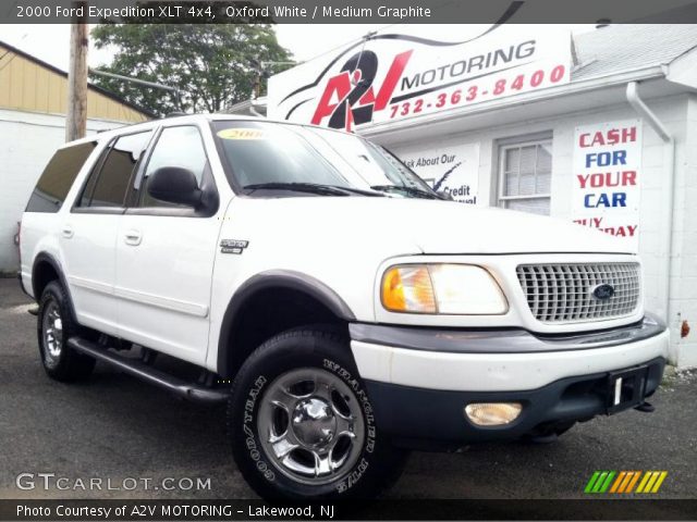 2000 Ford Expedition XLT 4x4 in Oxford White