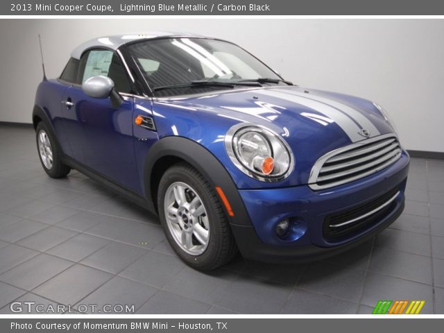 2013 Mini Cooper Coupe in Lightning Blue Metallic