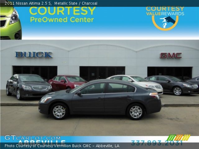 2011 Nissan Altima 2.5 S in Metallic Slate