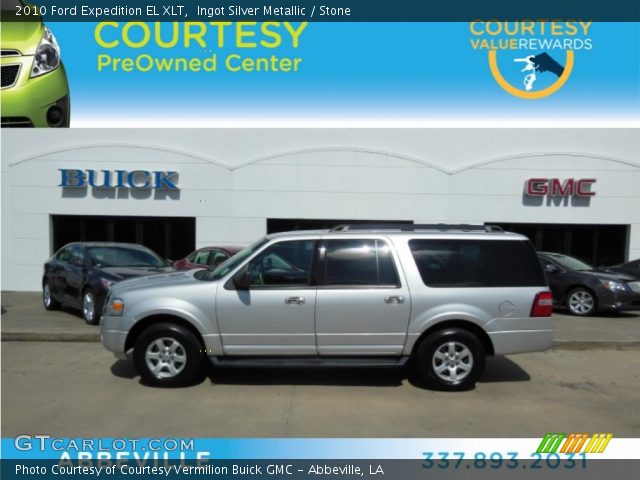 2010 Ford Expedition EL XLT in Ingot Silver Metallic