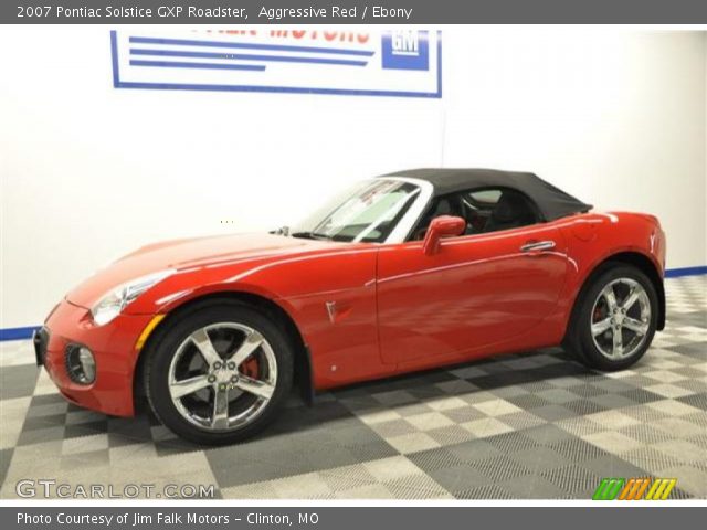 2007 Pontiac Solstice GXP Roadster in Aggressive Red