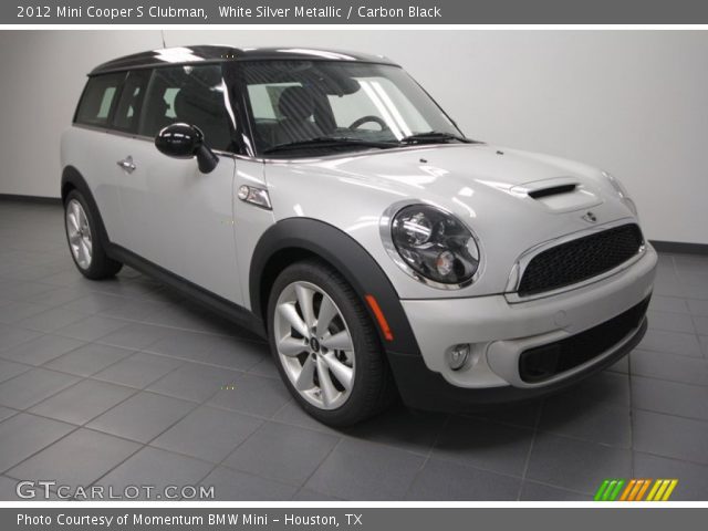 2012 Mini Cooper S Clubman in White Silver Metallic
