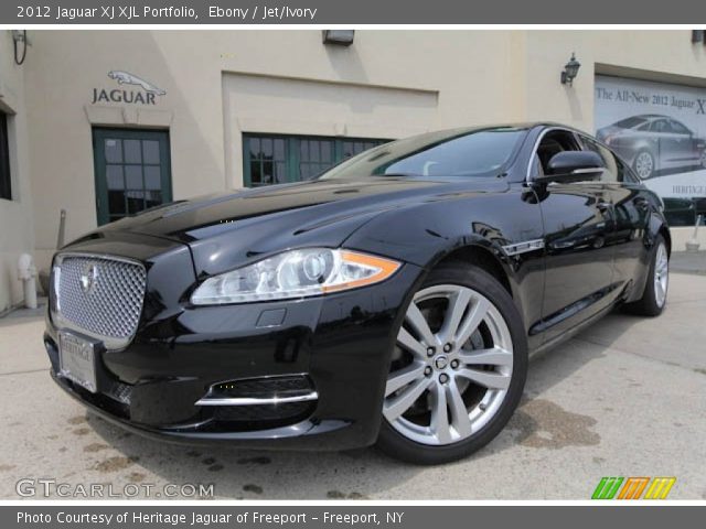 2012 Jaguar XJ XJL Portfolio in Ebony