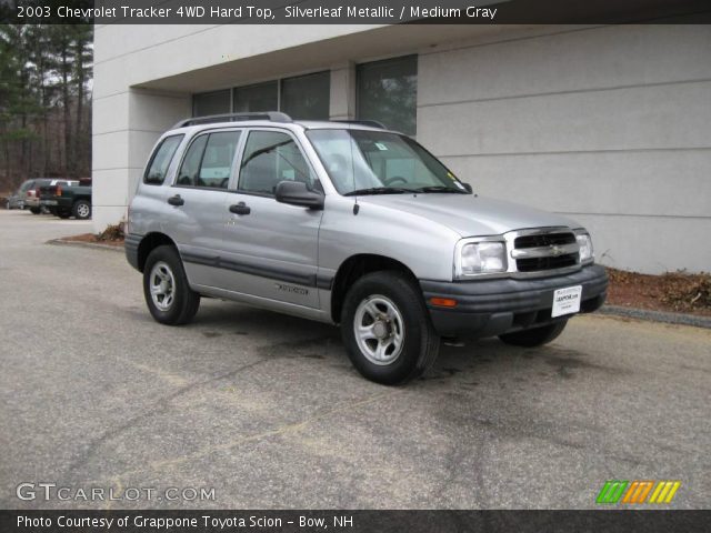 2003 Chevrolet Tracker 4WD Hard Top in Silverleaf Metallic
