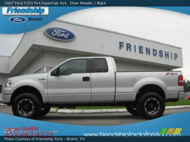 2007 Ford F150 FX4 SuperCab 4x4 in Silver Metallic