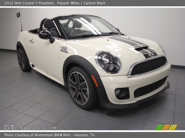 2012 Mini Cooper S Roadster in Pepper White