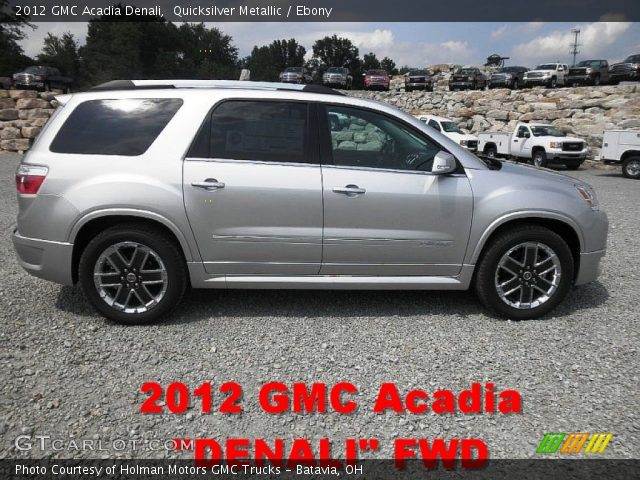 2012 GMC Acadia Denali in Quicksilver Metallic