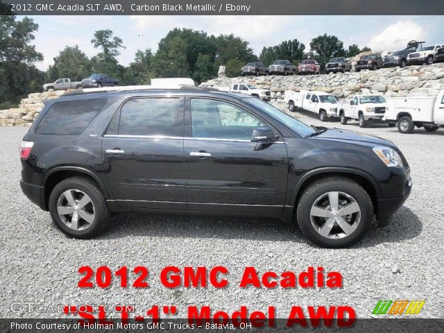 2012 GMC Acadia SLT AWD in Carbon Black Metallic