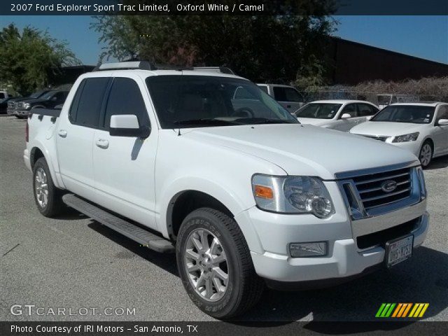 2007 Ford Explorer Sport Trac Limited in Oxford White