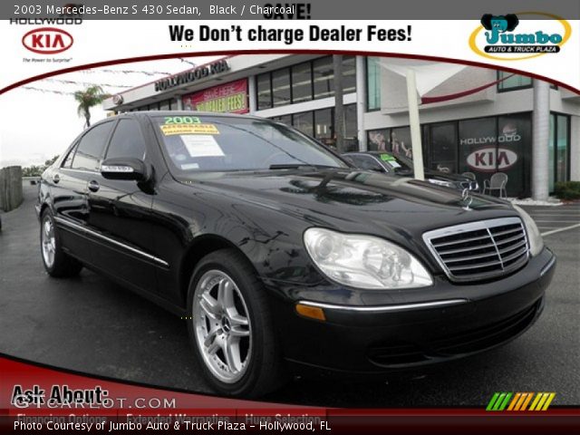 2003 Mercedes-Benz S 430 Sedan in Black