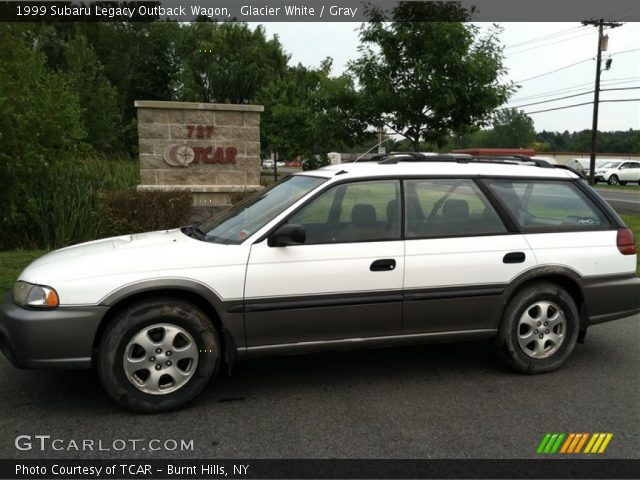 1999 Subaru Legacy Outback Wagon in Glacier White