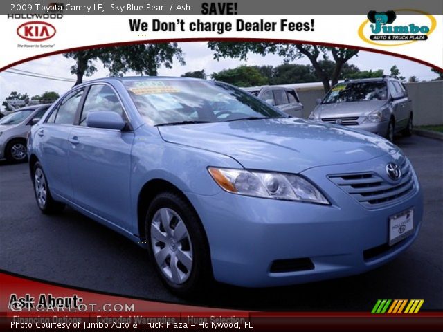2009 Toyota Camry LE in Sky Blue Pearl