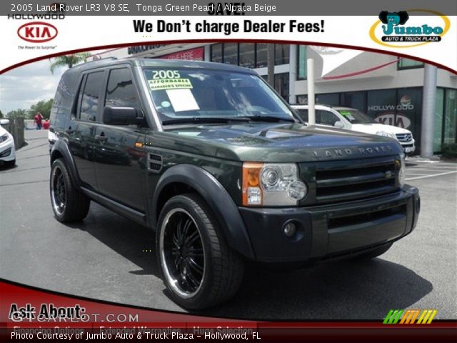 2005 Land Rover LR3 V8 SE in Tonga Green Pearl