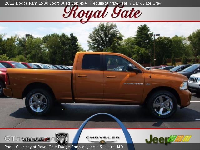 2012 Dodge Ram 1500 Sport Quad Cab 4x4 in Tequila Sunrise Pearl