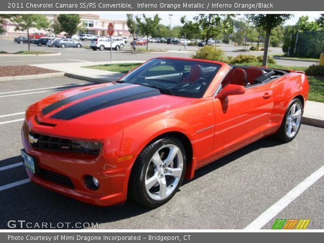 2011 Chevrolet Camaro SS/RS Convertible in Inferno Orange Metallic