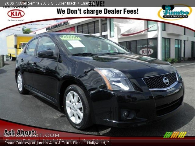 2009 Nissan Sentra 2.0 SR in Super Black