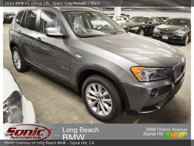 2013 BMW X3 xDrive 28i in Space Gray Metallic