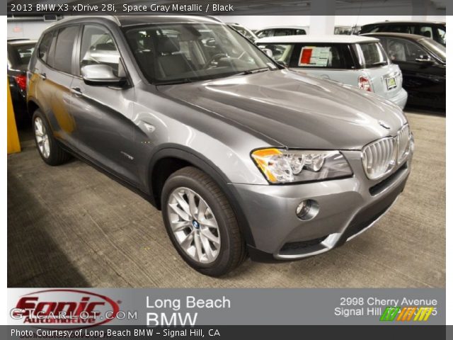 2013 BMW X3 xDrive 28i in Space Gray Metallic
