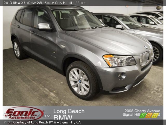2013 BMW X3 xDrive 28i in Space Gray Metallic