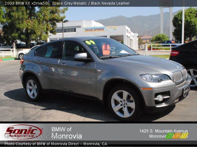 2009 BMW X6 xDrive50i in Space Grey Metallic