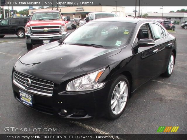 2010 Nissan Maxima 3.5 SV in Super Black