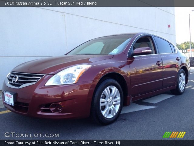 2010 Nissan Altima 2.5 SL in Tuscan Sun Red