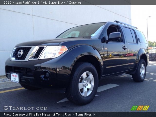 2010 Nissan Pathfinder S 4x4 in Super Black